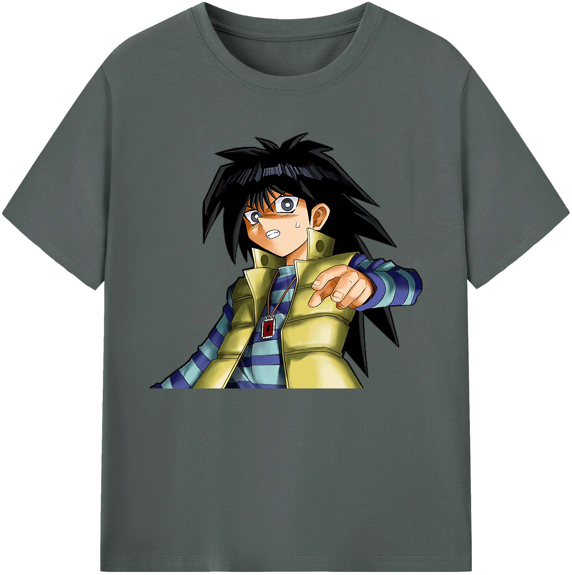 （画像用） 遊☆戯☆王 Yu-Gi-Oh! 綿100％ メンズ半袖Tシャツ｜肌触りやわらか＆通気性